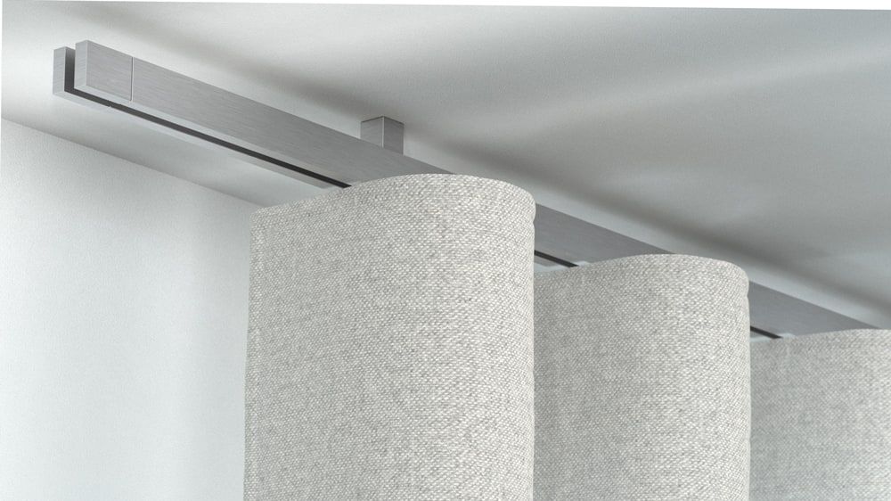 Interstil Cubus 2 quadratische Innenlaufstange nach Maß – in Aluminium