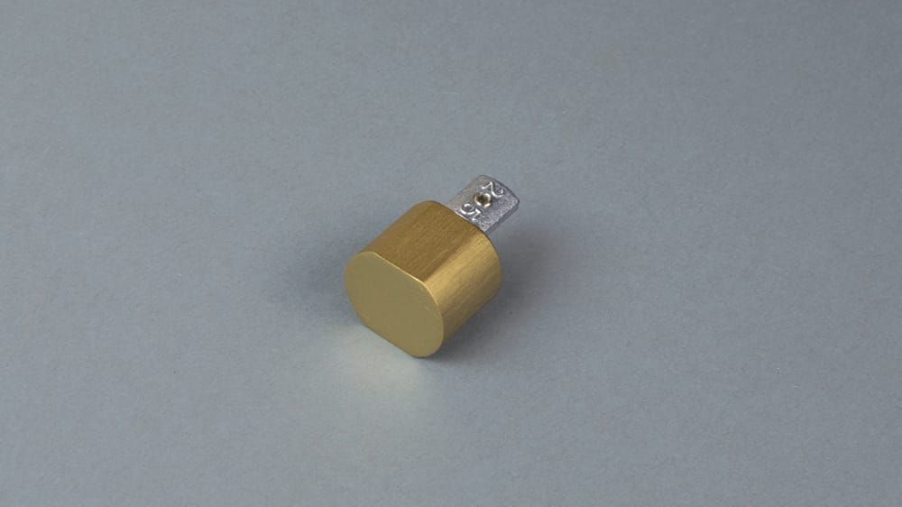 Interstil - Endstück Sinus – Zubehör in Messing