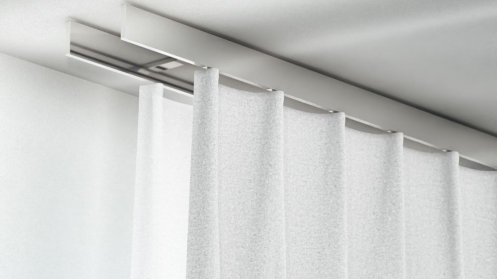 Interstil Helix Gardinenschiene 2-läufig online kaufen – in Chrom