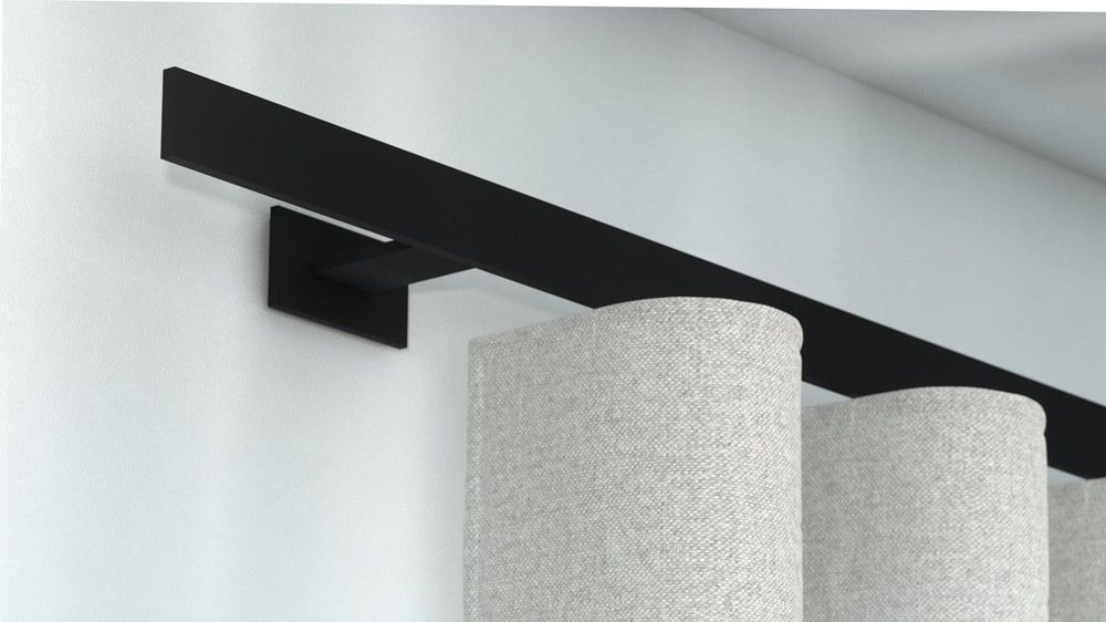 Interstil Index 1- Vorhangschiene mit Flachprofil nach Maß