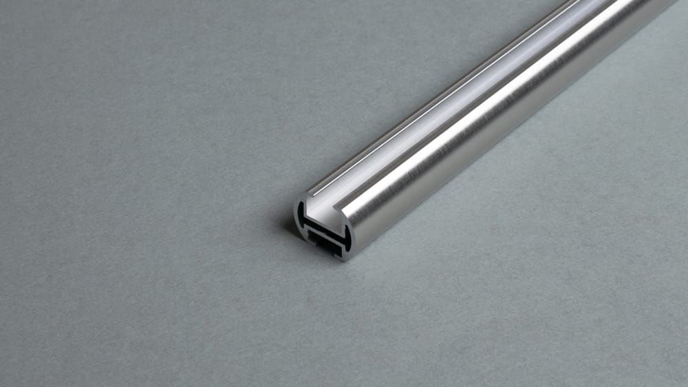 Interstil - Innenlaufprofil 20 mm – in Edelstahl