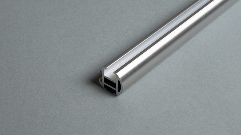 Interstil - Innenlaufprofil 22 mm rund – in Edelstahl