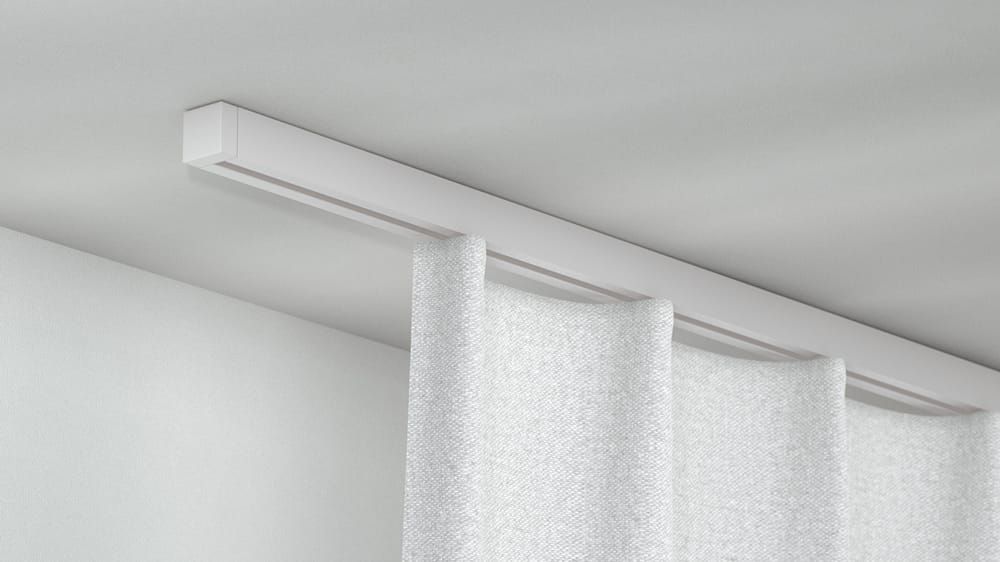 Deckenschiene für Ihren Vorhang preiswert kaufen – in Weiß
