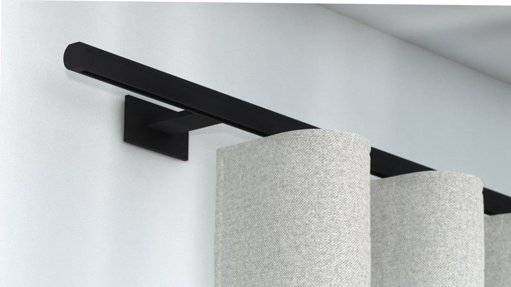 Interstil Lee 1 Vorhangschiene zur Wandmontage