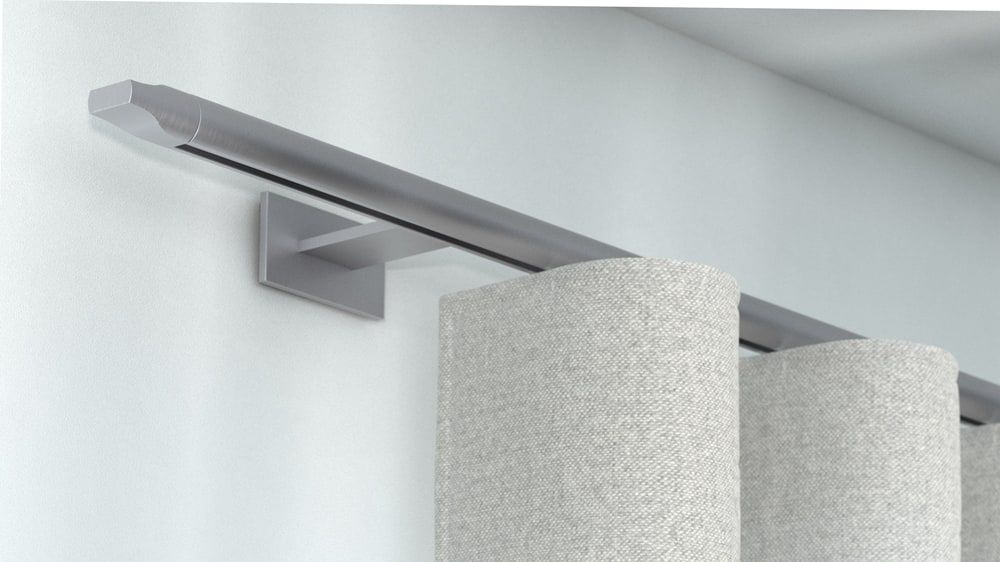 Interstil Log 1 zur Wandmontage maßgenau bestellen – in Edelstahl