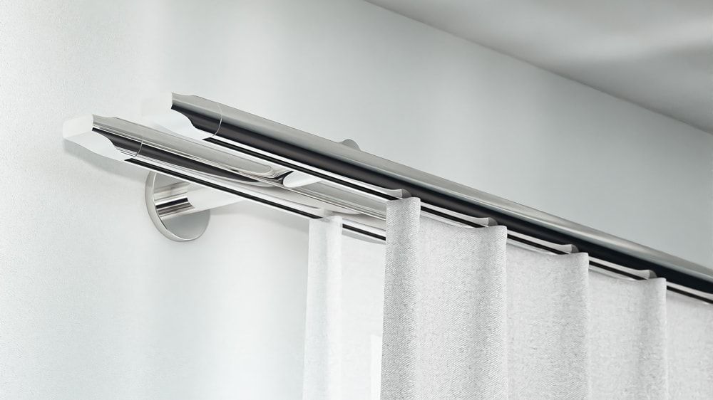 Interstil Log 3 2-läufig zur Wandmontage bestellen – in Chrom