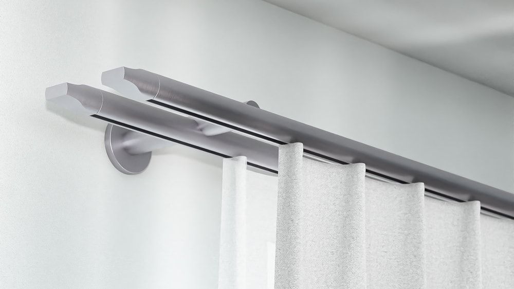 Interstil Log 3 2-läufig zur Wandmontage bestellen – in Edelstahl