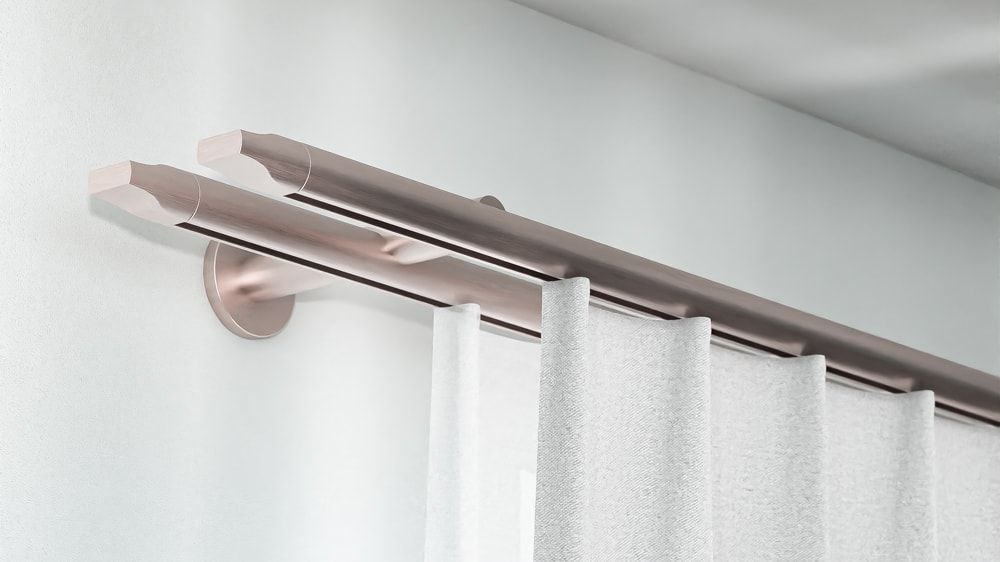 Interstil Log 3 2-läufig zur Wandmontage bestellen – in Nickel matt