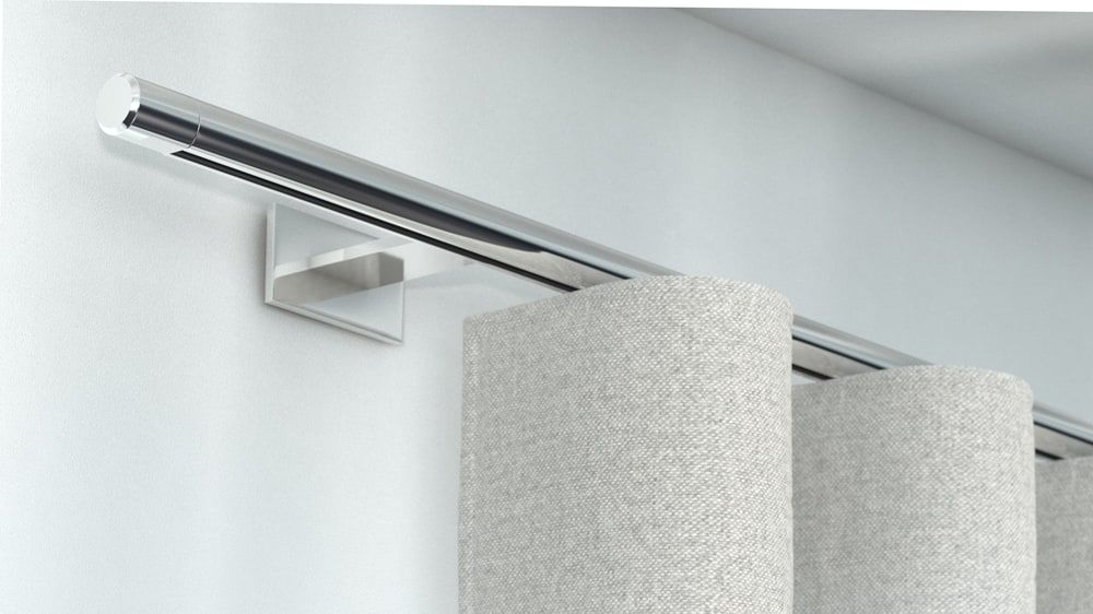 Interstil Luv 1 zur Wandmontage maßgenau bestellen – in Chrom