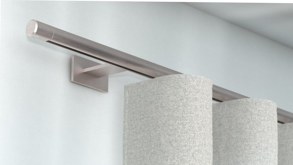 Interstil Luv 1 zur Wandmontage maßgenau bestellen – in Nickel matt