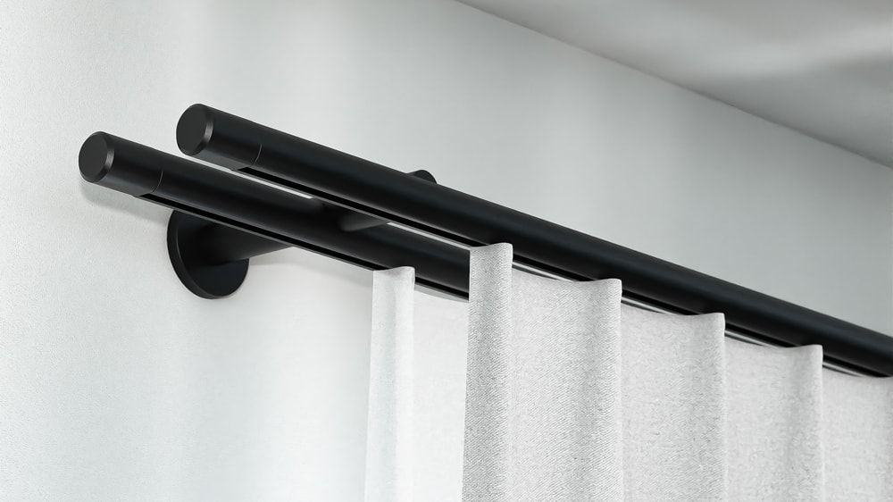 Interstil Luv 3 2-läufig zur Wandmontage konfigurieren &amp; kaufen – in Schwarz