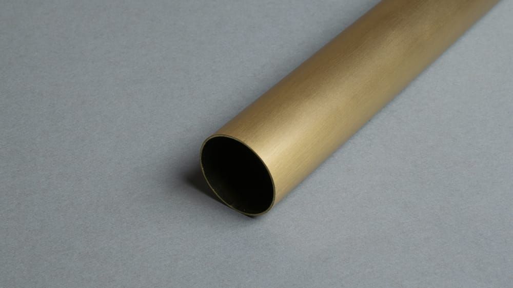 Interstil - Messingrohr 30 mm rund – in Messing