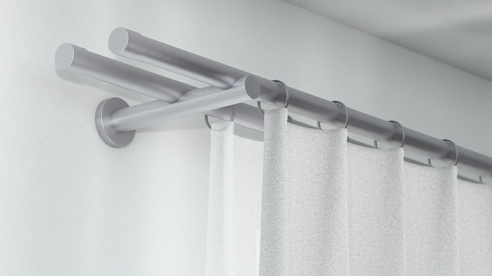 Interstil Modul doppelläufig zur Wandmontage auf Maß – in Edelstahl