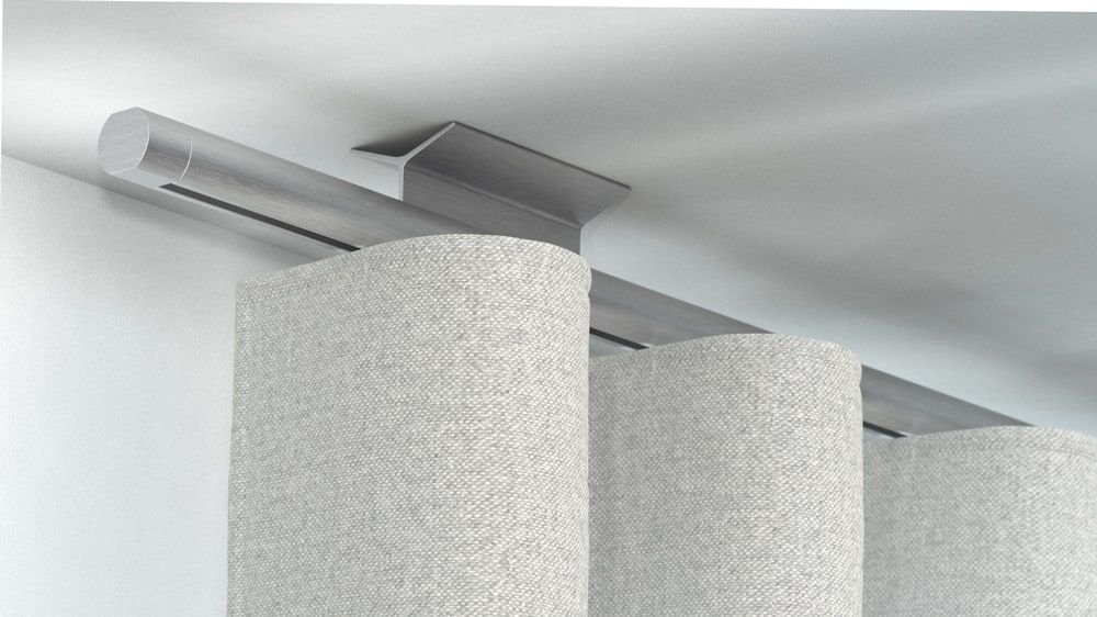 Interstil Novum 25 1-läufig mit Endstück Sinus – in Aluminium