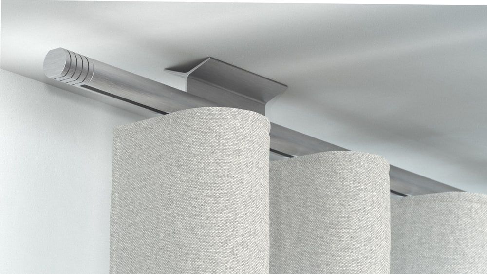 Interstil Novum 25 1-läufig mit Endstück Cosinus – in Aluminium