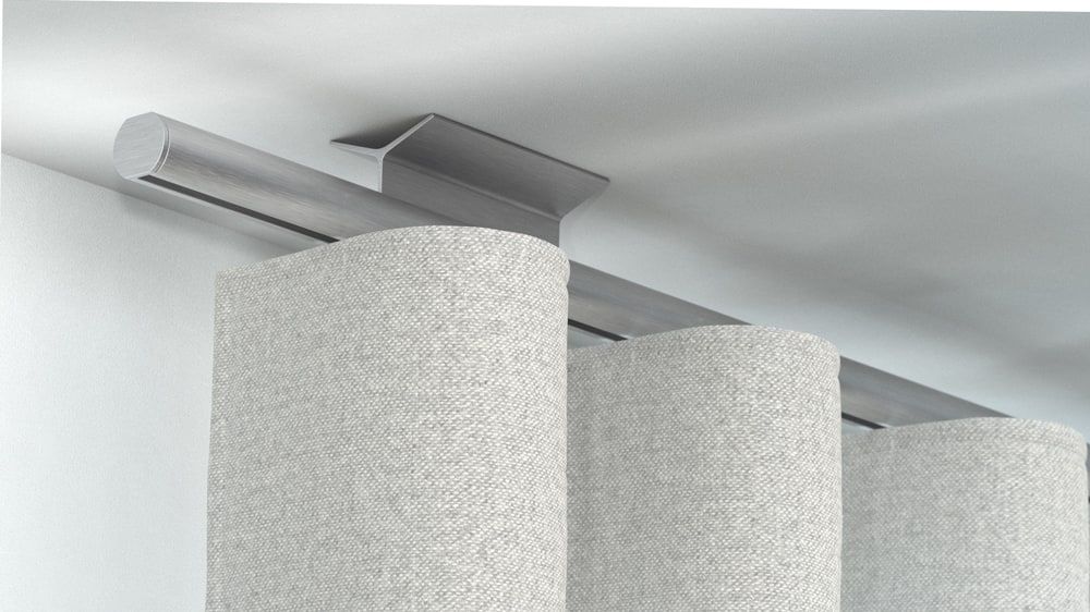 Interstil Novum 25 1-läufig mit Endkappe Modus – in Aluminium