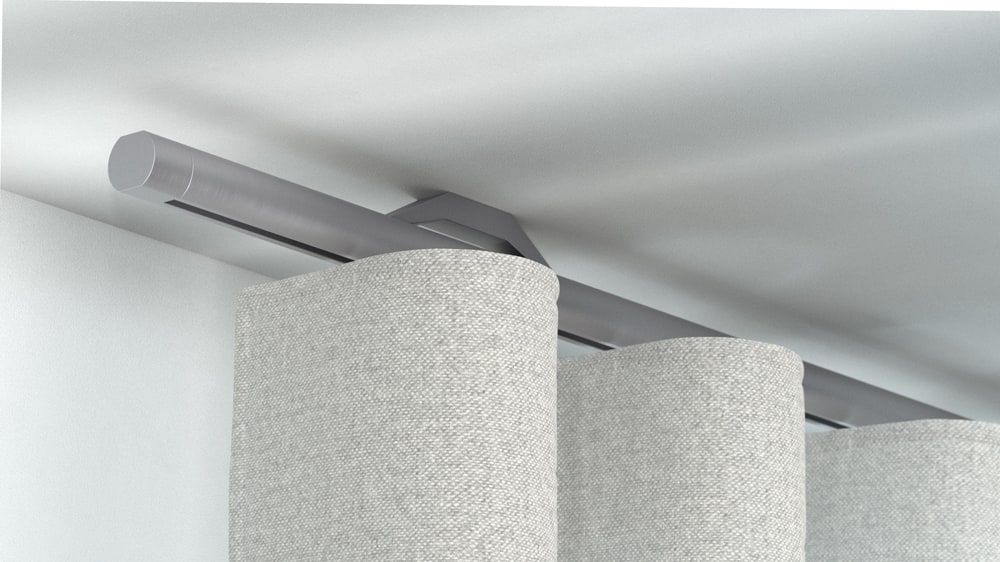 Interstil Novum.25W kaufen Vorhangstange für Wellenvorhang – in Edelstahl