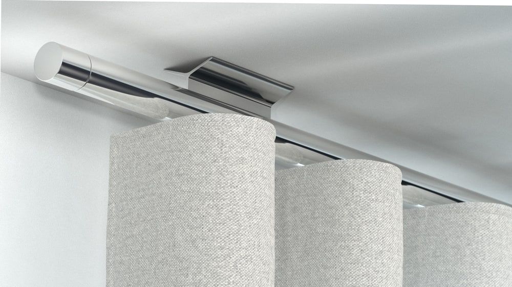 Interstil Novum 30 zur Deckemontage nach Maß – in Chrom