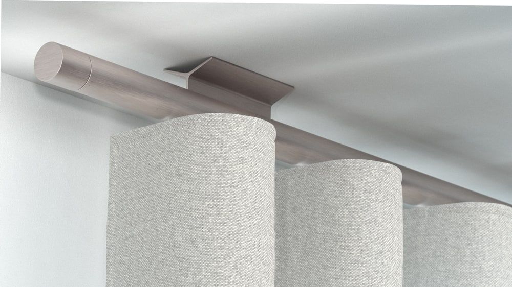 Interstil Novum 30 zur Deckemontage nach Maß – in Nickel matt