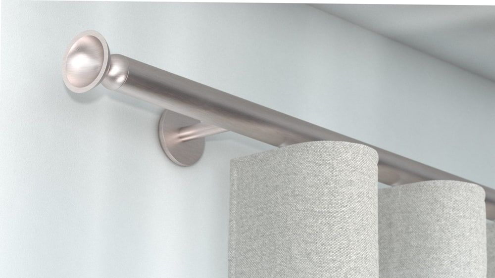 Interstil Phantasie 1 zur Wandmontage maßgenau – in Nickel matt