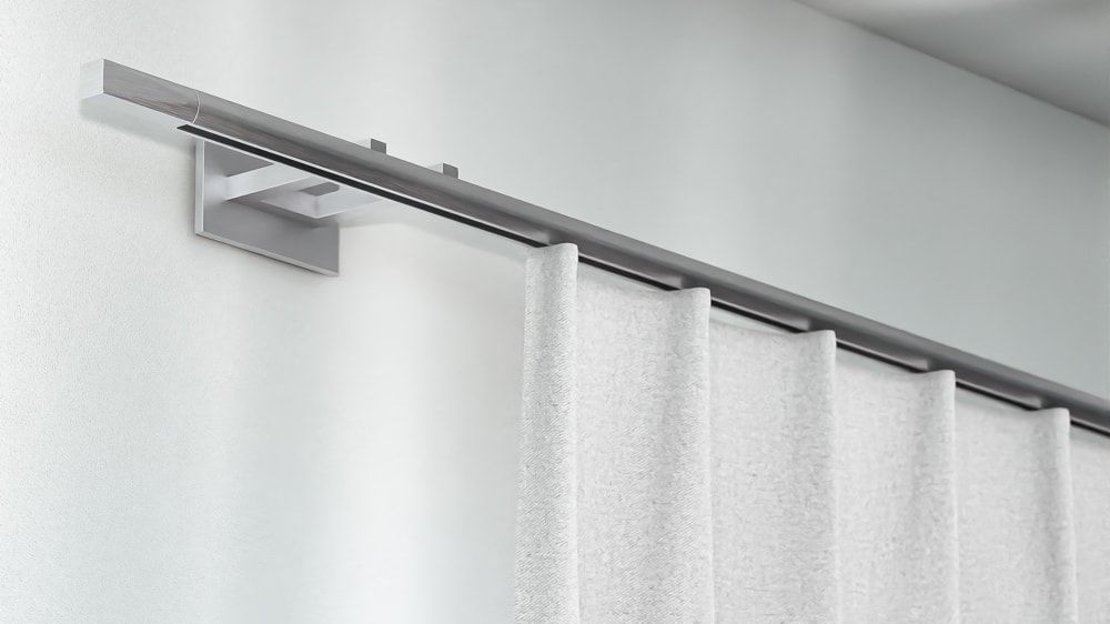 Interstil Phantom 16 preiswert kaufen - Runde Vorhangstange – in Aluminium