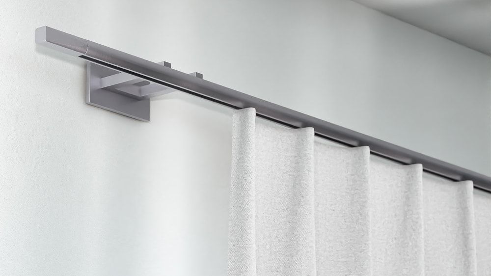 Interstil Phantom 16 preiswert kaufen - Runde Vorhangstange – in Edelstahl