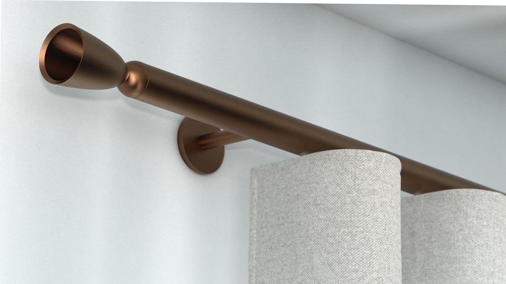 Interstil Poesie 1 zur Wandmontage maßgenau bestellen – in Bronze