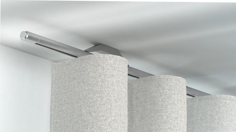 Interstil Quantum 16 1-läufig mit Endstück Didakt – in Aluminium