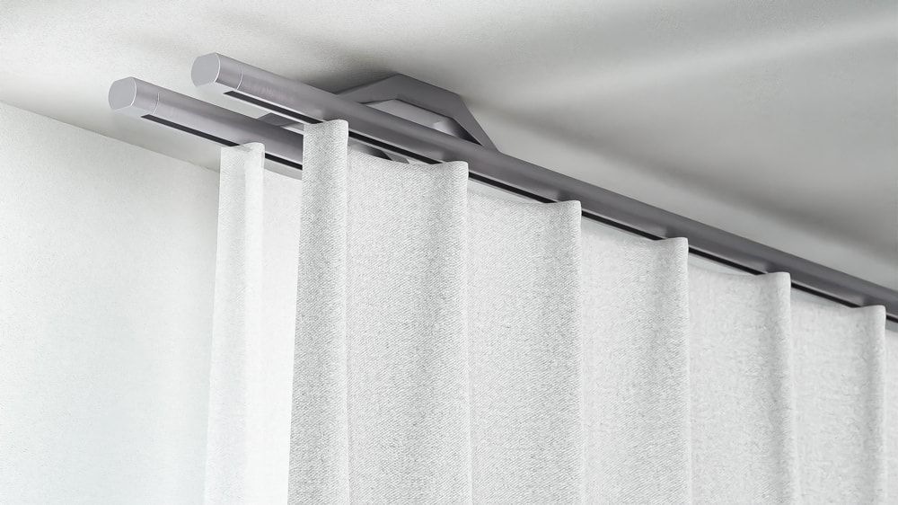 Interstil Quantum 16 2-läufig mit Endstück Diskurs – in Edelstahl