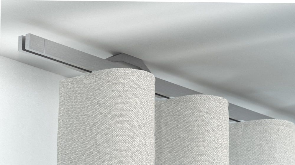 Interstil Quantum 2 1-läufig mit Endkappe Concept – in Aluminium