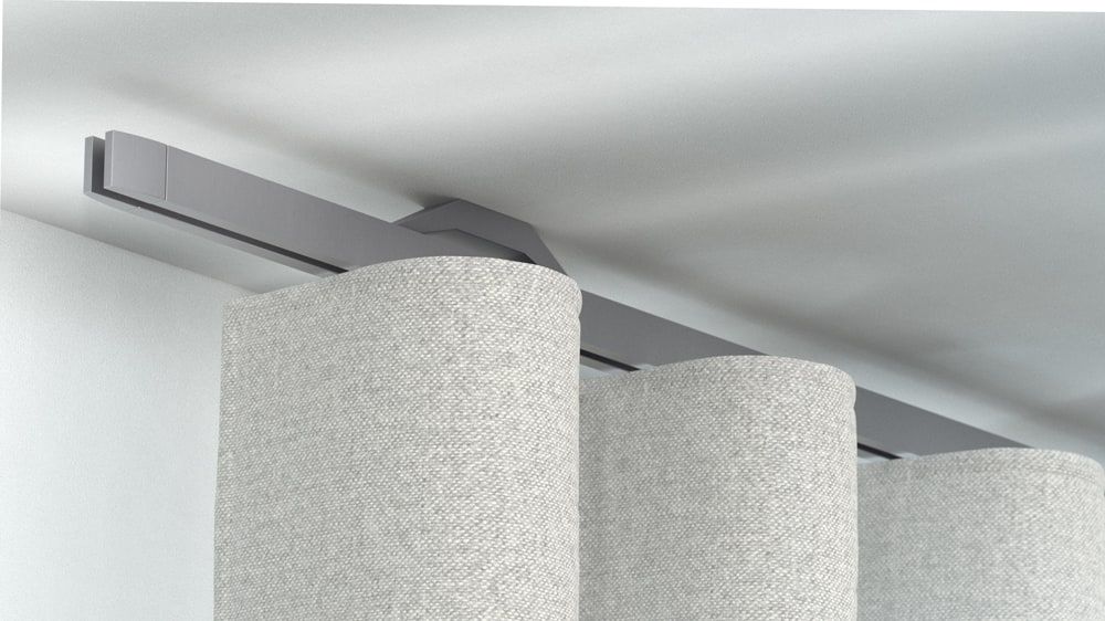 Interstil Quantum 2 1-läufig mit Endstück Convex – in Edelstahl