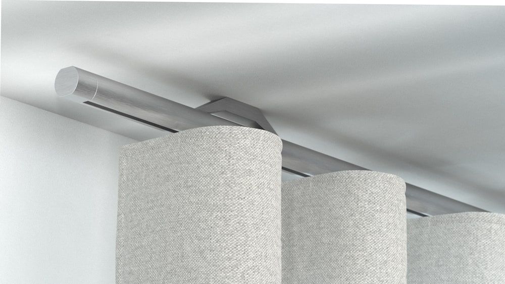 Interstil Quantum.25W kaufen Vorhangstange für Wellenvorhang – in Aluminium