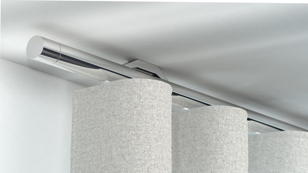Interstil Quantum.30W kaufen Vorhangstange für Wellenvorhang – in Chrom