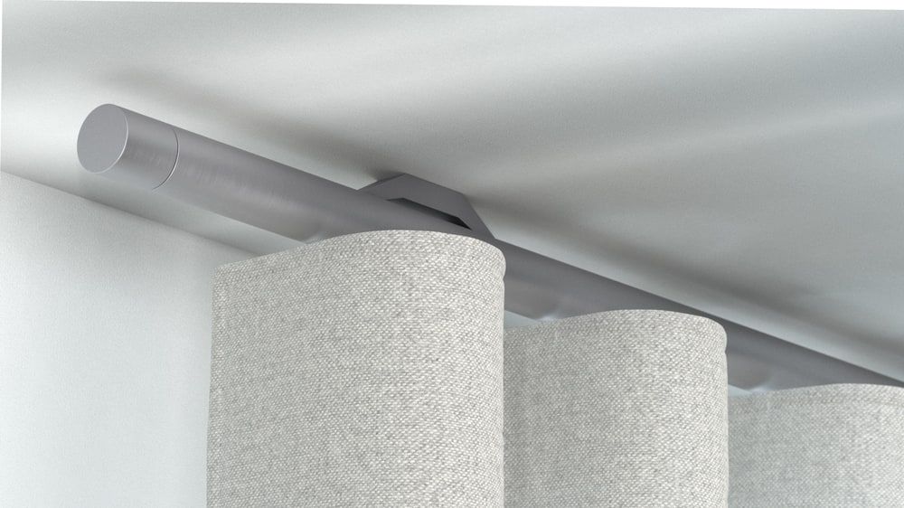Interstil Quantum.30W kaufen Vorhangstange für Wellenvorhang – in Edelstahl