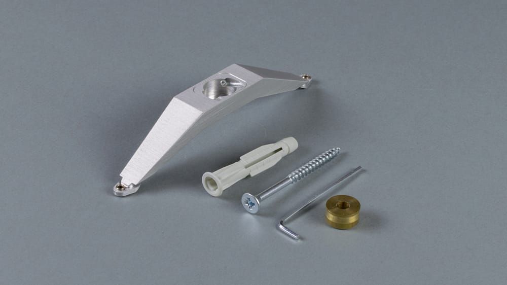 Interstil Deckenträger Quantum 1-läufig – in Aluminium