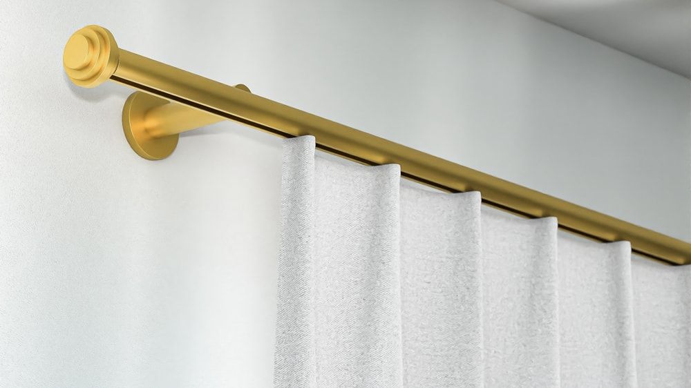 Interstil Radon zur Wandmontage maßgenau bestellen – in Messing