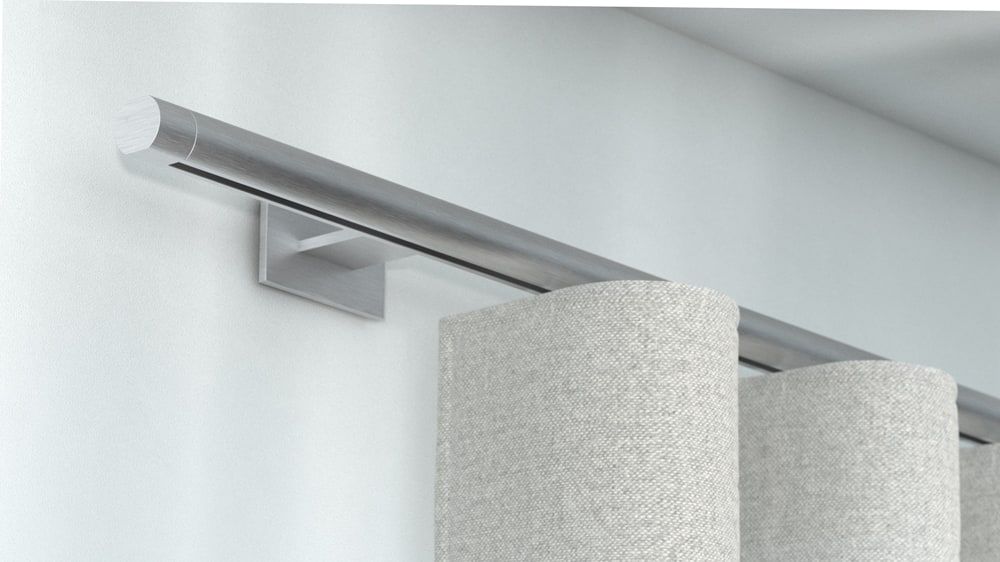Interstil Sinus.1W kaufen Vorhangstange für Wellenvorhang – in Aluminium