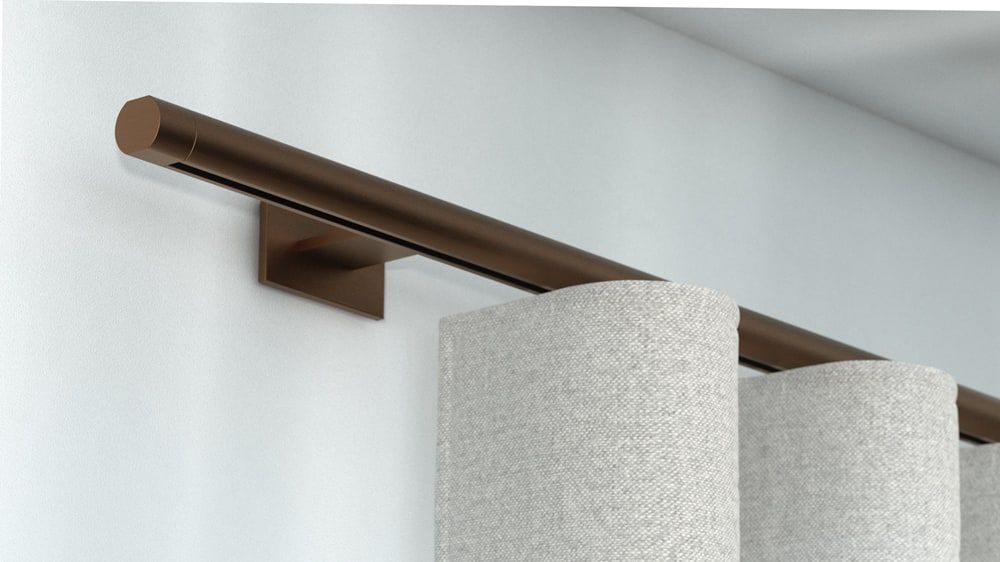 Interstil Sinus.1W kaufen Vorhangstange für Wellenvorhang – in Bronze