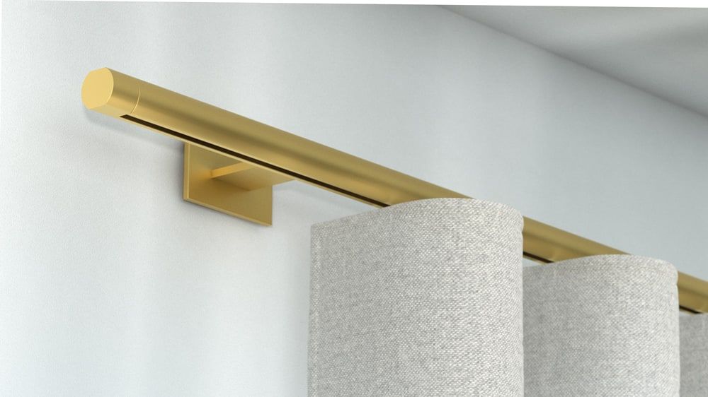 Interstil Sinus.1W kaufen Vorhangstange für Wellenvorhang – in Messing