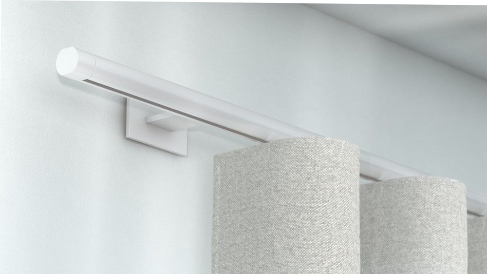 Interstil Sinus.1W kaufen Vorhangstange für Wellenvorhang – in Weiß
