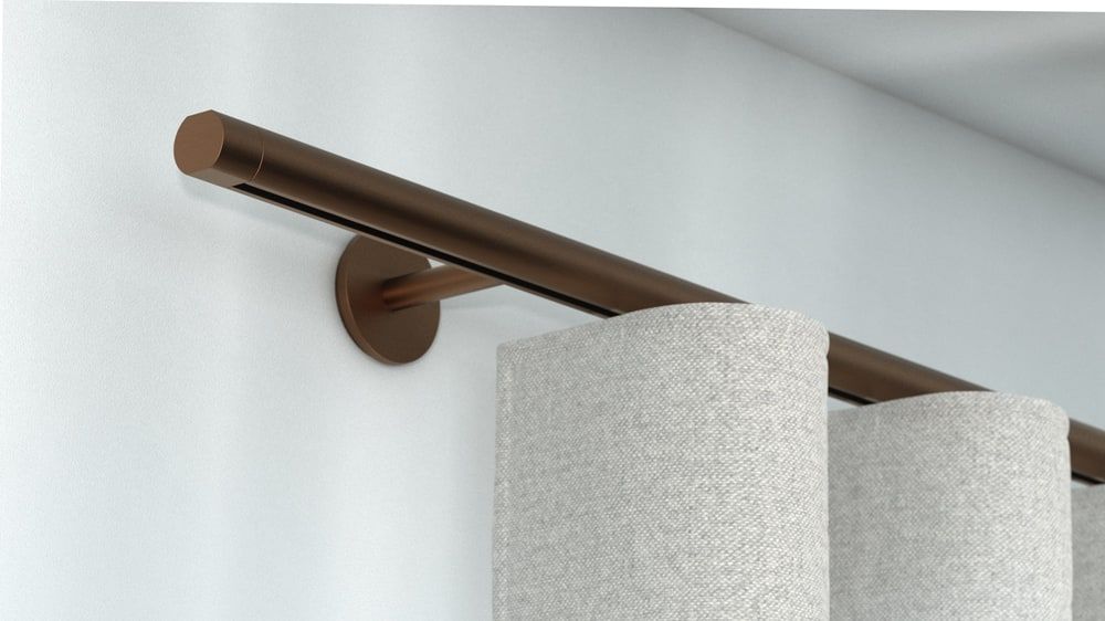 Interstil Sinus.4W kaufen Vorhangstange für Wellenvorhang – in Bronze