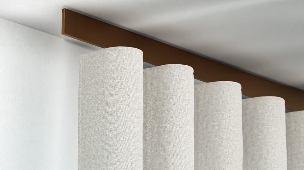 Interstil Sphäre W kaufen Vorhangstange für Wellenvorhang – in Bronze