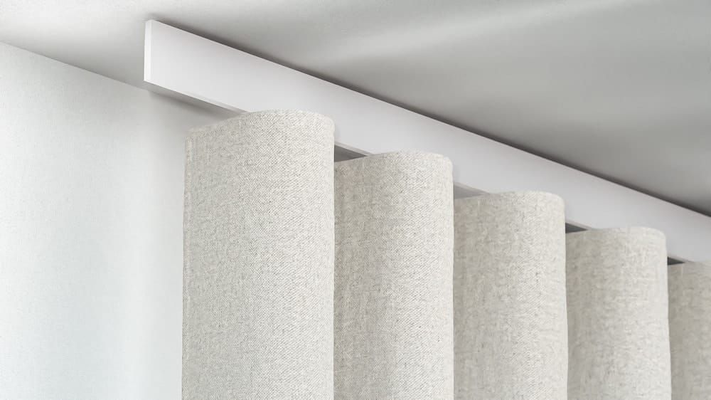 Interstil Sphäre W kaufen Vorhangstange für Wellenvorhang – in Weiß