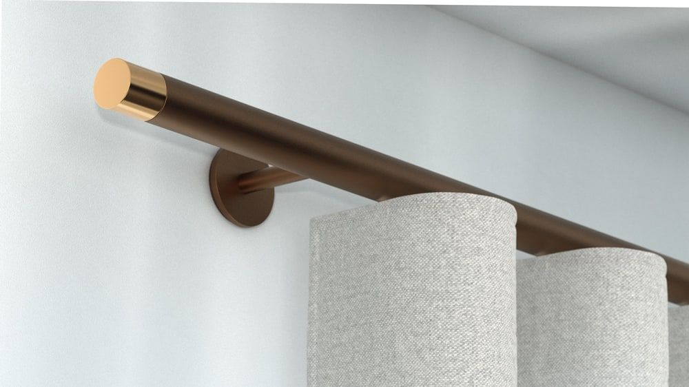 Interstil Sympathie 1 zur Wandmontage auf Maß – in Bronze