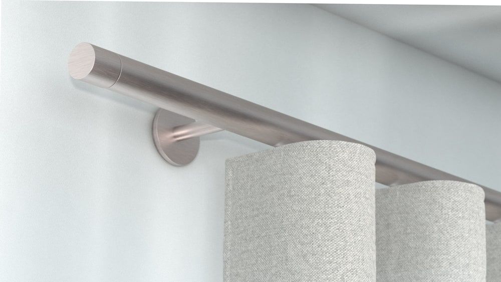 Interstil Sympathie 1 zur Wandmontage auf Maß – in Nickel matt