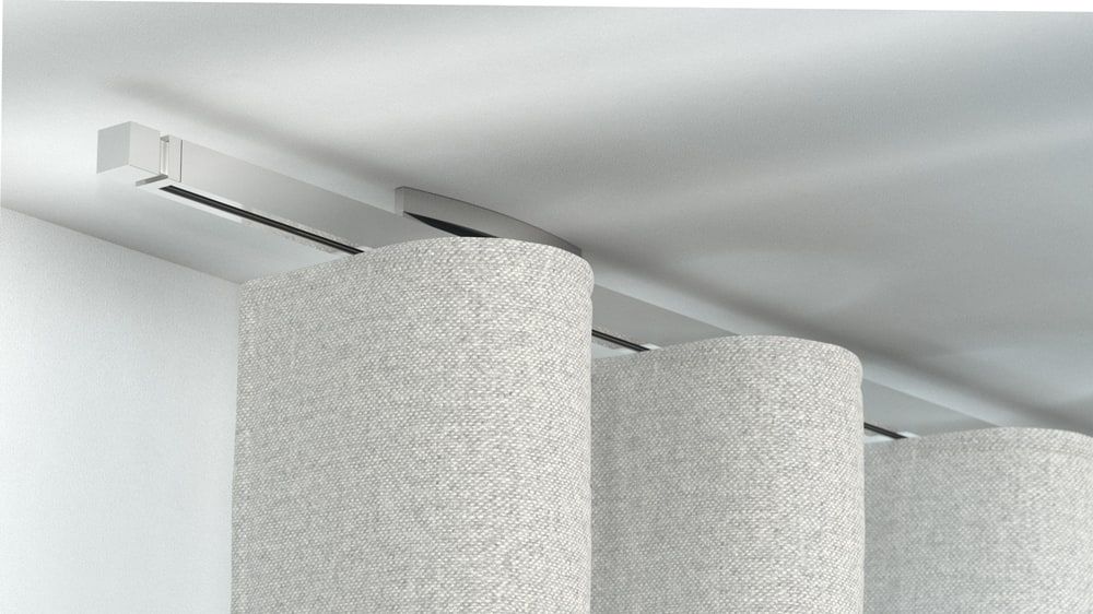 Interstil Votum 1 preiswert kaufen - Quadratische Vorhangstange – in Chrom