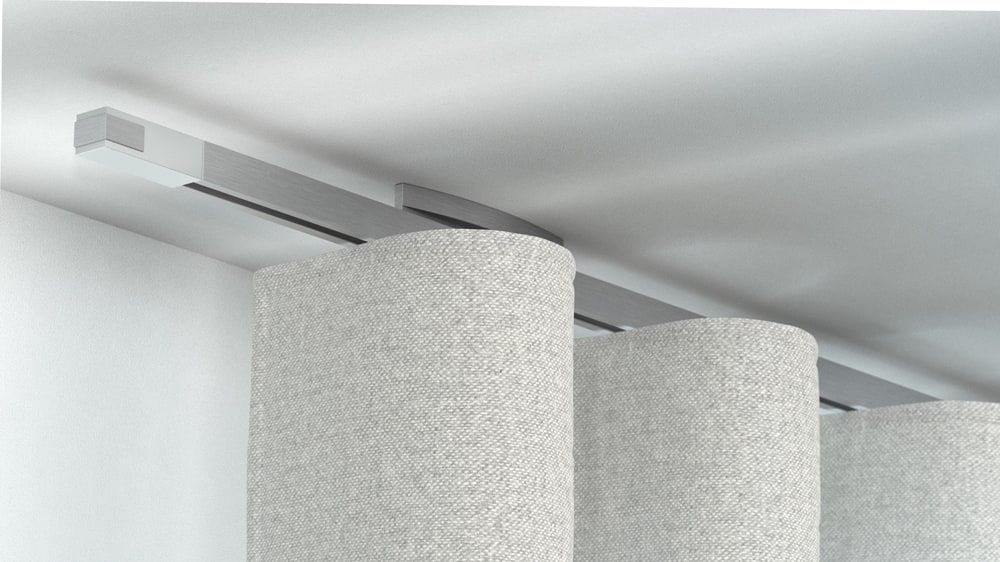 Interstil Votum 1: Quadratische Vorhangstange online kaufen – in Aluminium