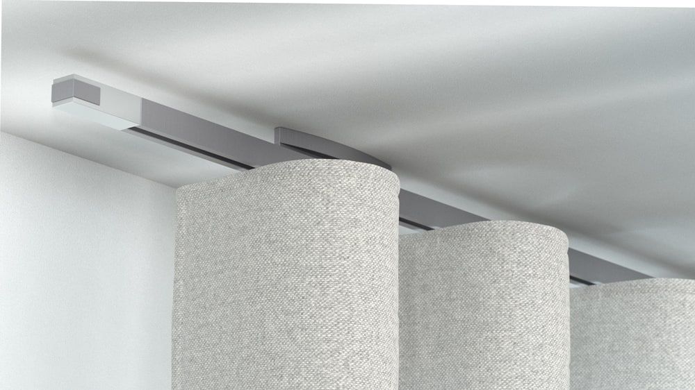 Interstil Votum 1: Quadratische Vorhangstange online kaufen – in Edelstahl