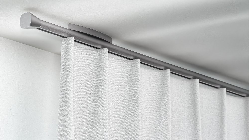 Interstil Votum 16 - extravagante Vorhangschiene – in Aluminium