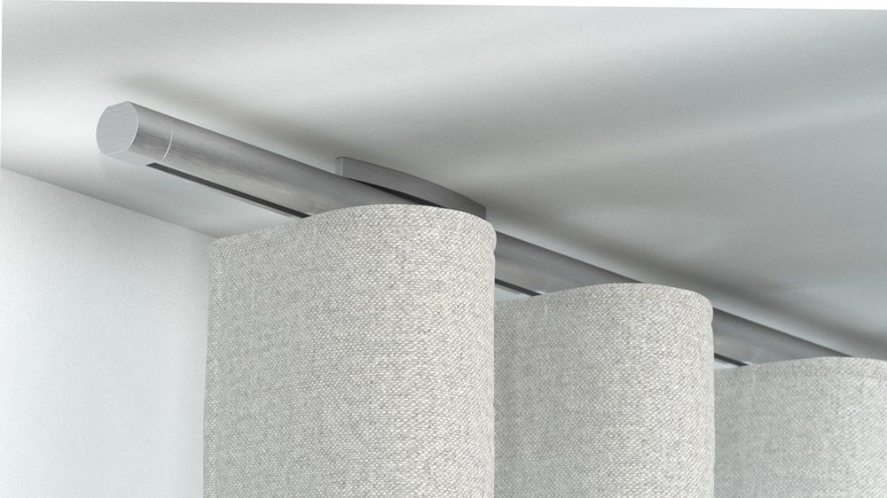 Interstil Votum 25 1-läufig mit Endstück Sinus – in Aluminium